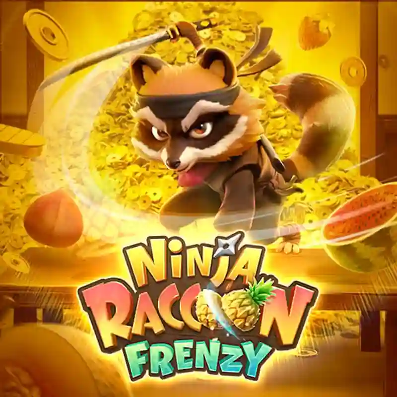 Ninja Raccoon Frenzy casino game interface - Ganamax México